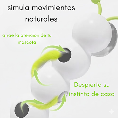 Caterpillar Juguete interactivo para gatos Caterpillar