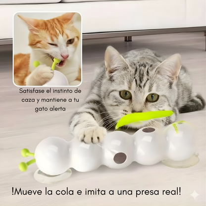 Caterpillar Juguete interactivo para gatos Caterpillar